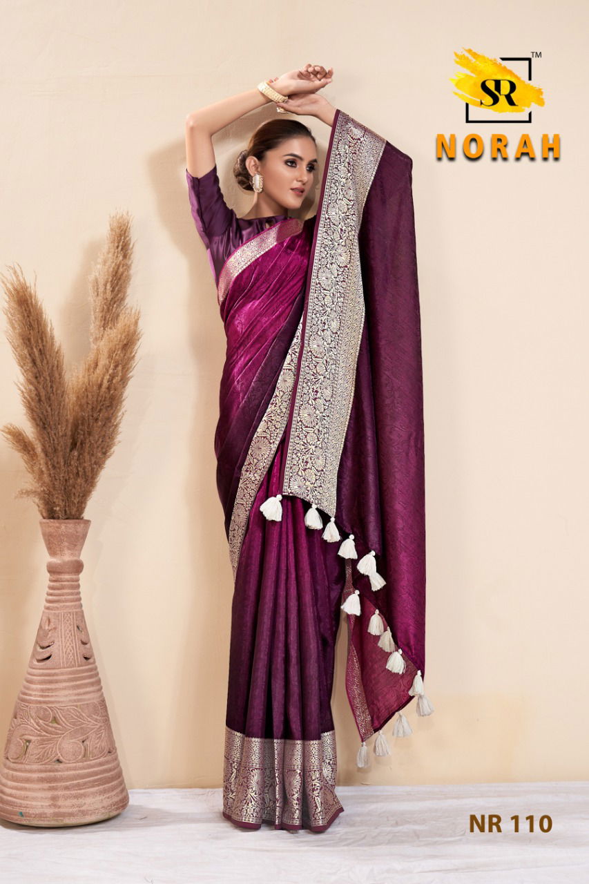 Sr Norah  Exclusive Designer Wholesale Party Wear Sarees 

